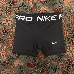 Girls Nike Pro shorts